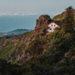 Cafe in the mountains at Pico Ruivo, Madeira